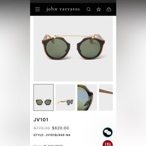 John Varvatos limited-edition sunglasses